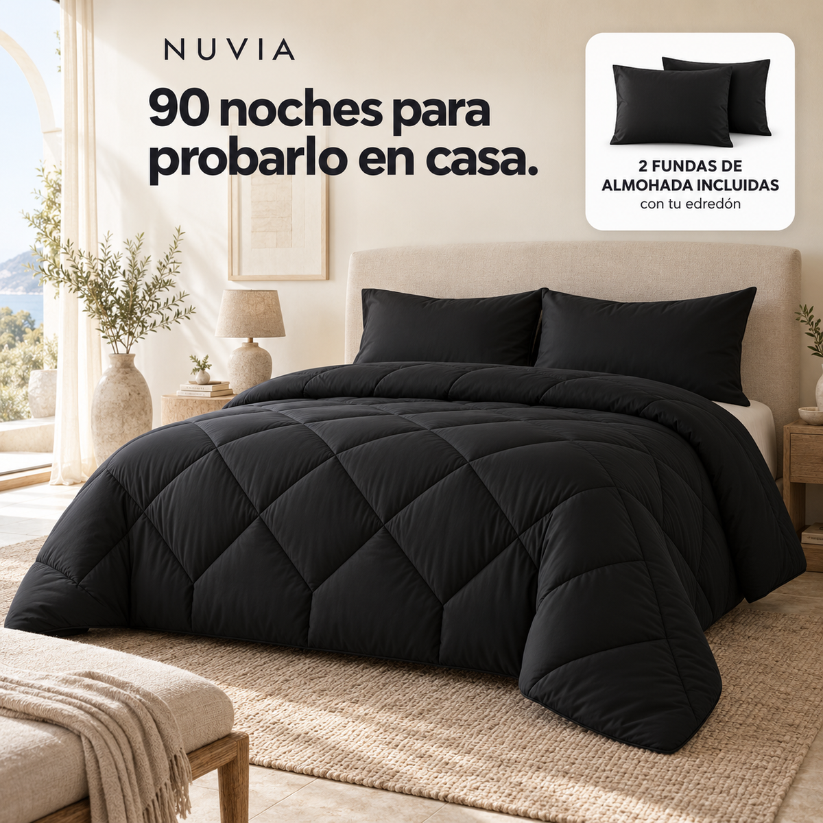 Edredón Nuvia™ 2 en 1 sin funda