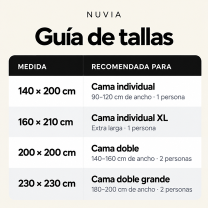 Edredón Nuvia™ 2 en 1 sin funda