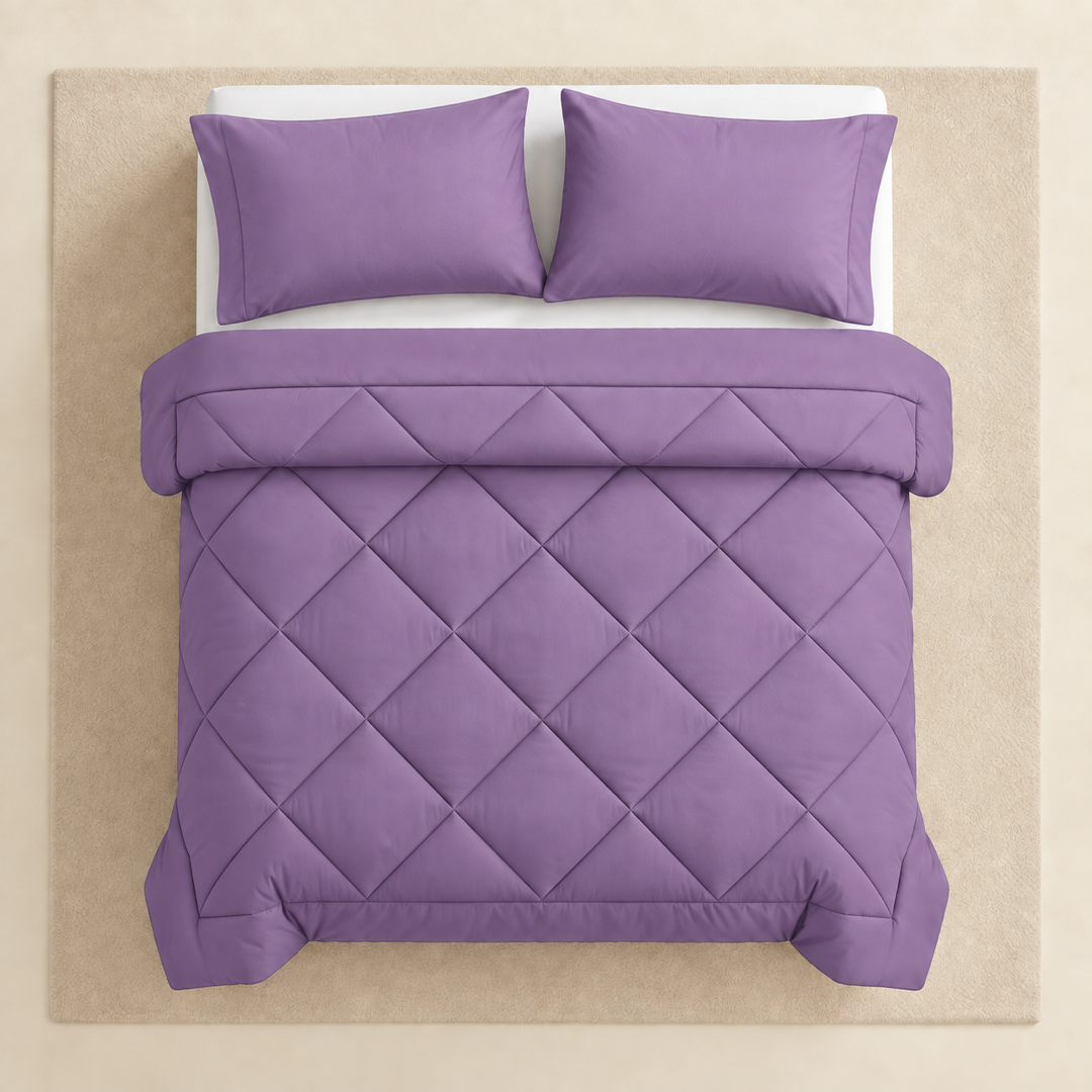 Edredón Nuvia color Violeta Amatista